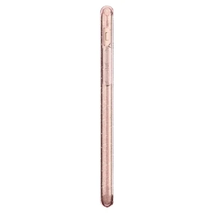 Чохол Spigen Liquid Crystal Glitter Rose Quartz для iPhone SE 3 | SE 2 | 8 | 7 - Фото 6