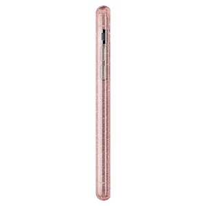 Чехол Spigen Liquid Crystal Glitter Rose Quartz для iPhone X | XS - Фото 7