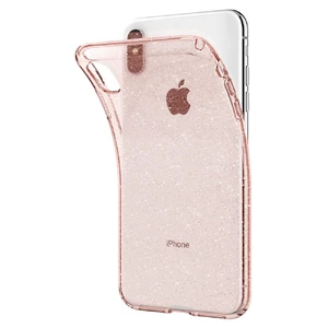 Чохол Spigen Liquid Crystal Glitter Rose Quartz для iPhone XS Max - Фото 3