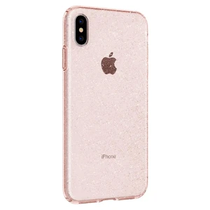 Чохол Spigen Liquid Crystal Glitter Rose Quartz для iPhone XS Max - Фото 2