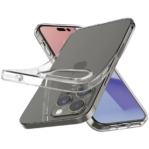 Силіконовий чохол Spigen Liquid Crystal для iPhone 14 Pro Clear - Фото 2