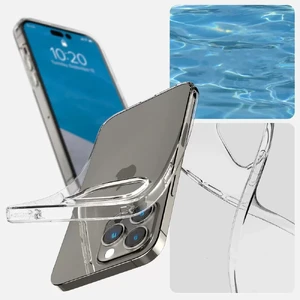 Силіконовий чохол Spigen Liquid Crystal для iPhone 14 Pro Clear - Фото 9