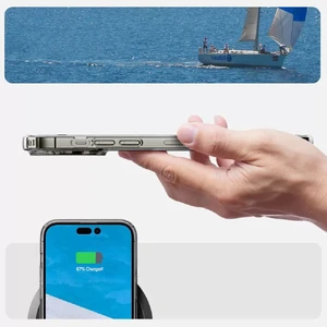 Силіконовий чохол Spigen Liquid Crystal для iPhone 14 Pro Clear - Фото 11