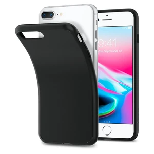 Чохол Spigen Liquid Crystal Matte Black для iPhone 7 Plus | 8 Plus - Фото 4