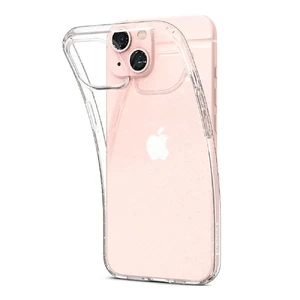 Прозрачный защитный чехол Spigen Liquid Crystal Glitter Crystal Quartz для iPhone 13 - Фото 2