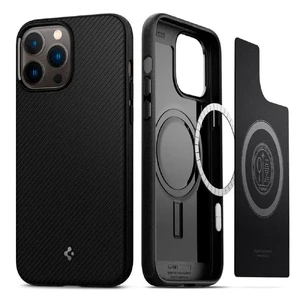 Захисний чохол Spigen Mag Armor MagSafe Matte Black для iPhone 13 Pro Max - Фото 2