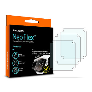 Купить Защитная пленка Spigen Neo Flex для Apple Watch 38mm Series 3 | 2 | 1 (3 пленки)