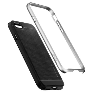 Чехол Spigen Neo Hybrid 2 Satin Silver для iPhone SE 3 | SE 2 | 8 | 7 - Фото 2