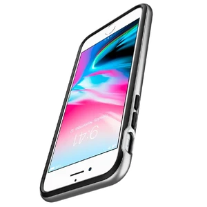 Чехол Spigen Neo Hybrid 2 Satin Silver для iPhone SE 3 | SE 2 | 8 | 7 - Фото 4