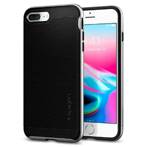 Чехол Spigen Neo Hybrid 2 Satin Silver для iPhone 8 Plus | 7 Plus 055CS22374 - Фото 1