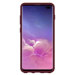 Противоударный чехол Spigen Neo Hybrid Burgundy для Samsung Galaxy S10 Plus - Фото 2