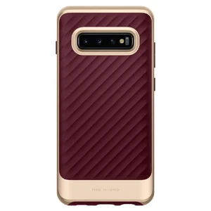 Противоударный чехол Spigen Neo Hybrid Burgundy для Samsung Galaxy S10 Plus - Фото 3