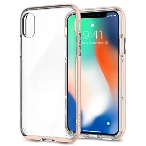Чохол Spigen Neo Hybrid Crystal Blush Gold для iPhone X | XS - Фото 2
