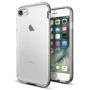 Чохол Spigen Neo Hybrid Crystal Gunmetal для iPhone SE 3 | SE 2 | 8 | 7 - Фото 2