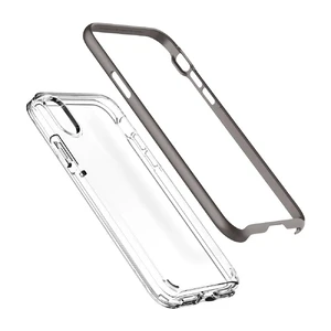 Чохол Spigen Neo Hybrid Crystal Gunmetal для iPhone X | XS - Фото 8