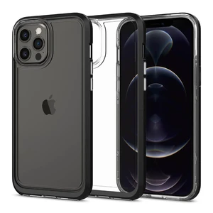 Захисний чохол Spigen Neo Hybrid Crystal Black для iPhone 12 Pro Max ACS01622 - Фото 1