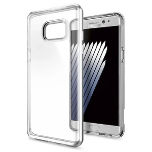 Чохол Spigen Neo Hybrid Crystal Satin Silver для Samsung Galaxy Note 7 - Фото 2