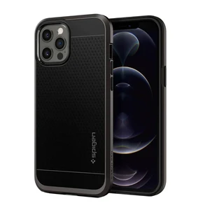 Захисний чохол Spigen Neo Hybrid Gunmetal для iPhone 12 Pro Max - Фото 2