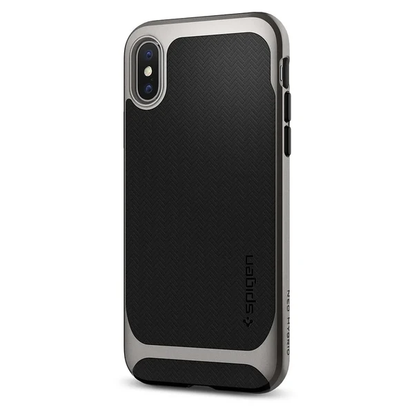 Чехол Spigen Neo Hybrid Gunmetal для iPhone X | XS