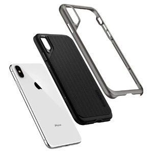 Чохол Spigen Neo Hybrid Gunmetal для iPhone XS Max - Фото 8