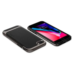 Чохол Spigen Neo Hybrid Herringbone Gunmetal для iPhone SE 3 | SE 2 | 8 | 7 - Фото 3