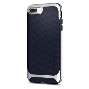 Чохол Spigen Neo Hybrid Herringbone Satin Silver для iPhone 8 Plus | 7 Plus - Фото 5