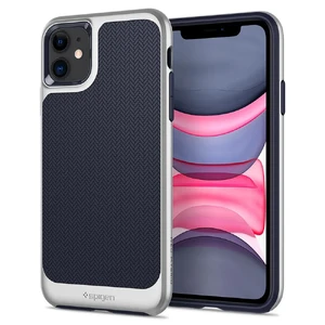 Протиударний чохол Spigen Neo Hybrid Satin Silver для iPhone 11 076CS27195 - Фото 1
