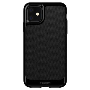 Противоударный чехол Spigen Neo Hybrid Jet Black для iPhone 11 - Фото 3