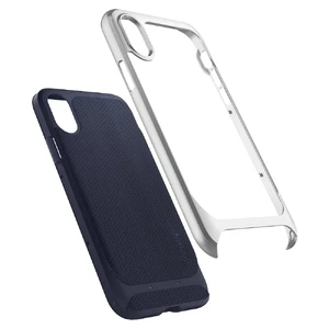 Чехол Spigen Neo Hybrid Satin Silver для iPhone X | XS - Фото 6