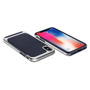 Чехол Spigen Neo Hybrid Satin Silver для iPhone X | XS - Фото 8