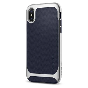 Чехол Spigen Neo Hybrid Satin Silver для iPhone X | XS 057CS22167 - Фото 1