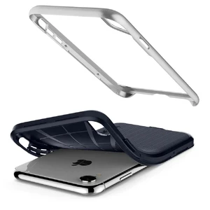 Чехол Spigen Neo Hybrid Satin Silver для iPhone XR - Фото 6