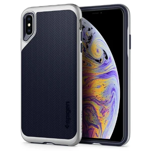 Чехол Spigen Neo Hybrid Satin Silver для iPhone XS Max 065CS24840 - Фото 1