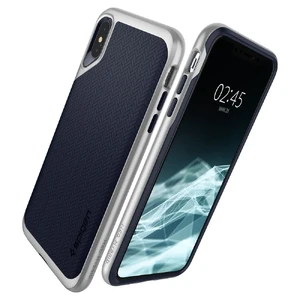 Чехол Spigen Neo Hybrid Satin Silver для iPhone XS Max - Фото 6