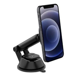 Магнітний автотримач MagSafe Spigen OneTap Magnetic Car Mount для iPhone 14 | 13 | 12 ACP02618 - Фото 1