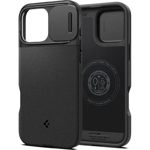 Чорний чохол Spigen Optik Armor Mag MagSafe для iPhone 16 Pro 8809971230612 - Фото 1