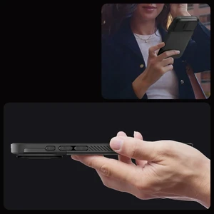 Чорний чохол Spigen Optik Armor Mag MagSafe для iPhone 16 Pro - Фото 10