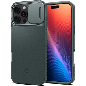 Зелений захисний чохол Spigen Optik Armor Mag для iPhone 16 Pro Max 8809971229524 - Фото 1