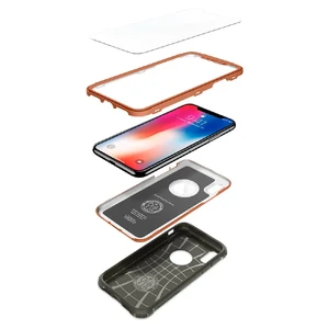 Захисний чохол Spigen Pro Guard Army Green для iPhone X | XS - Фото 8