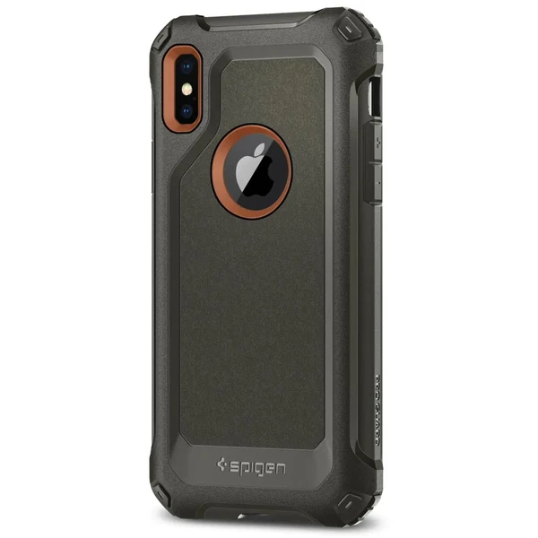 Захисний чохол Spigen Pro Guard Army Green для iPhone X | XS у Рівному