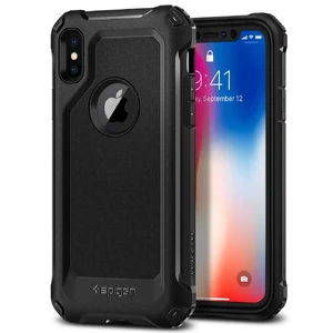 Защитный чехол Spigen Pro Guard Black для iPhone X | XS - Фото 3