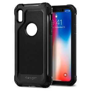 Защитный чехол Spigen Pro Guard Black для iPhone X | XS - Фото 4