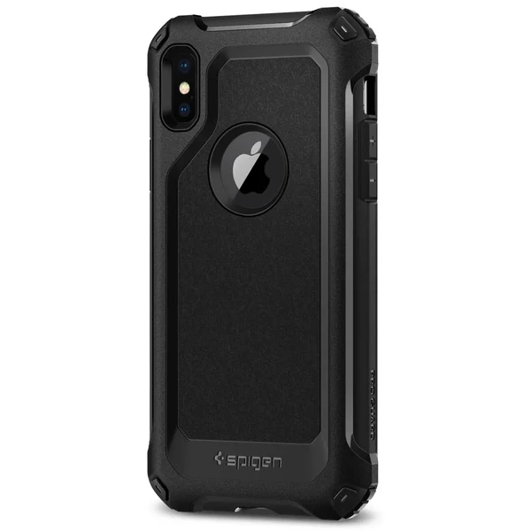 Защитный чехол Spigen Pro Guard Black для iPhone X | XS