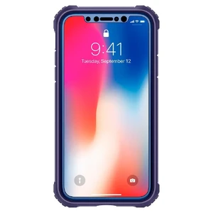 Захисний чохол Spigen Pro Guard Deep Purple для iPhone X | XS - Фото 5