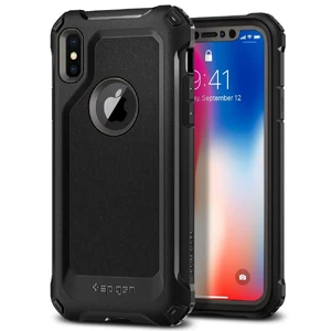 Защитный чехол Spigen Pro Guard Gunmetal для iPhone X | XS - Фото 3