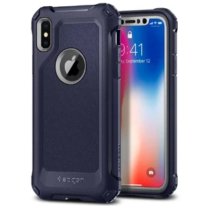 Захисний чохол Spigen Pro Guard Midnight Blue для iPhone X | XS - Фото 3