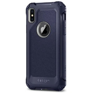 Захисний чохол Spigen Pro Guard Midnight Blue для iPhone X | XS 057CS22653 - Фото 1
