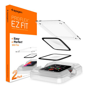 Купить Защитная пленка Spigen ProFlex EZ Fit для Apple Watch 44mm Series SE | 6 | 5 | 4 (2 Pack)
