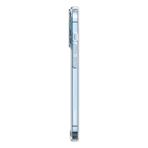 Стеклянный чехол Spigen Quartz Hybrid Crystal Clear для iPhone 13 Pro - Фото 6