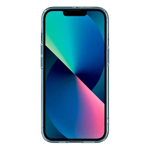 Стеклянный чехол Spigen Quartz Hybrid Crystal Clear для iPhone 13 - Фото 4